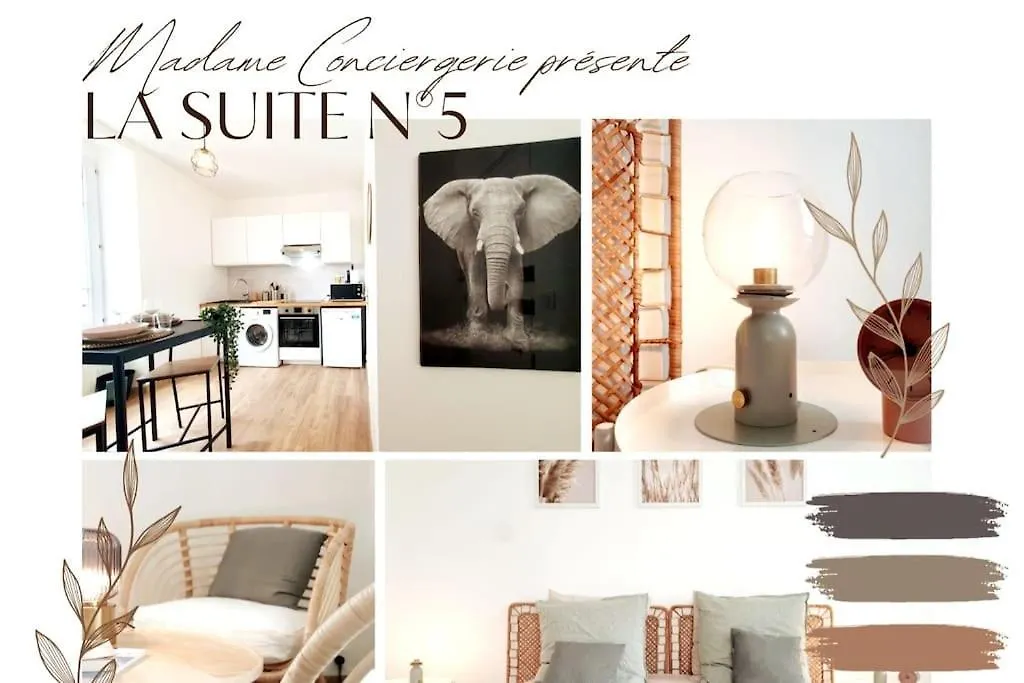 La Suite N°05 Par Madame Conciergerie Rennes Apartment